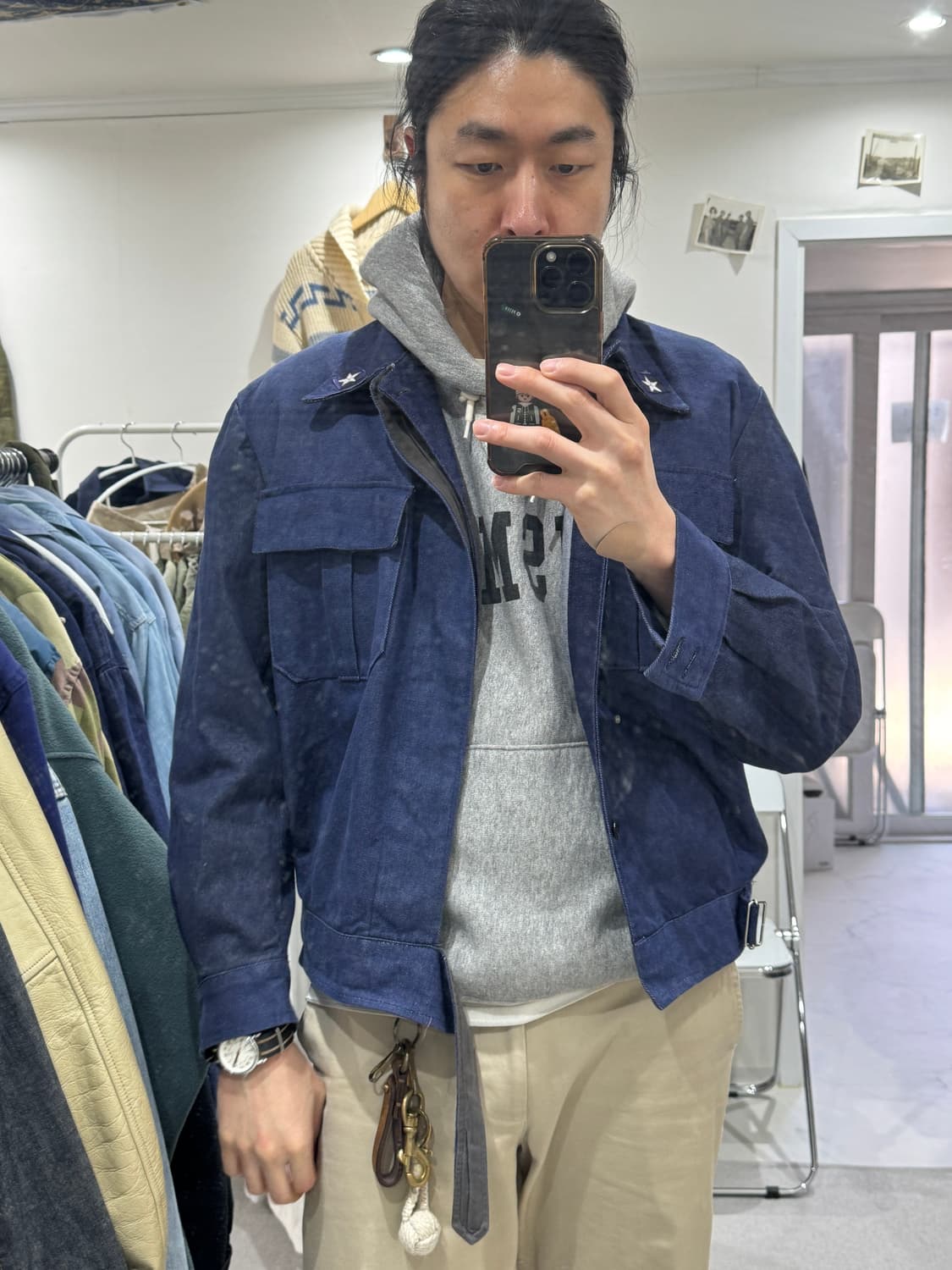 1987 이탈리아군 데님 워크 자켓 상품이미지10