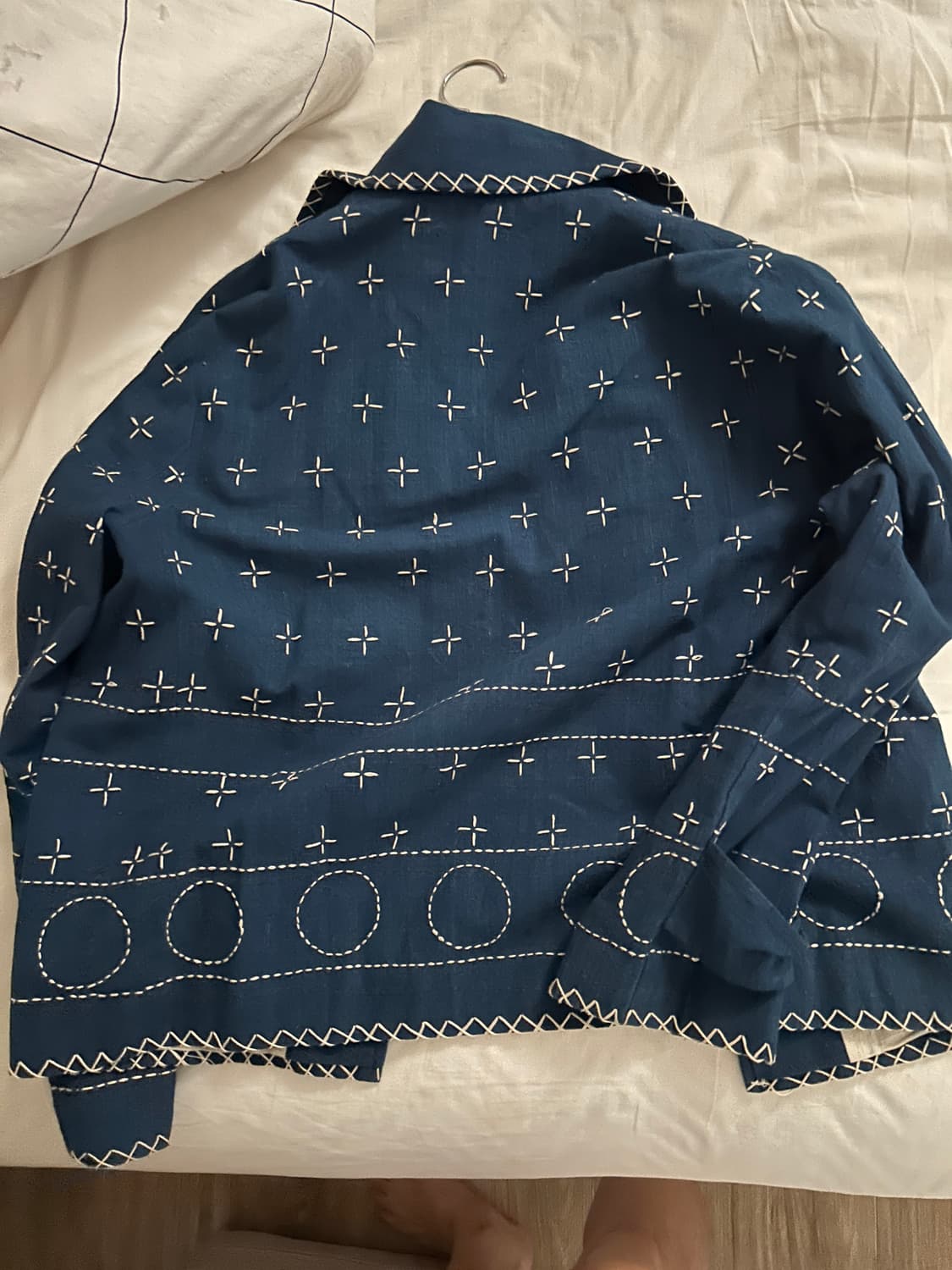 [L]harago 하라고 자수 셔츠자켓 상품이미지3