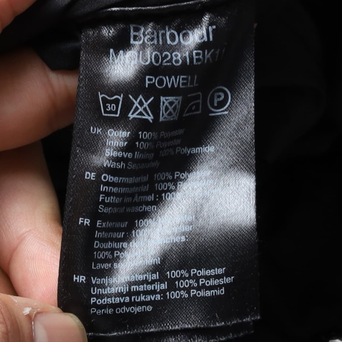 바버 Barbour Powell Quilted Jacket 
 상품이미지8