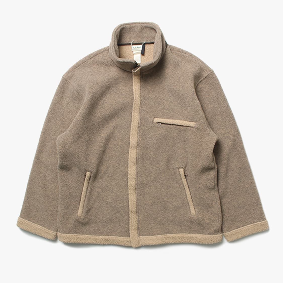 L.L BEAN "Beige Fleece Jacket" 상품이미지1