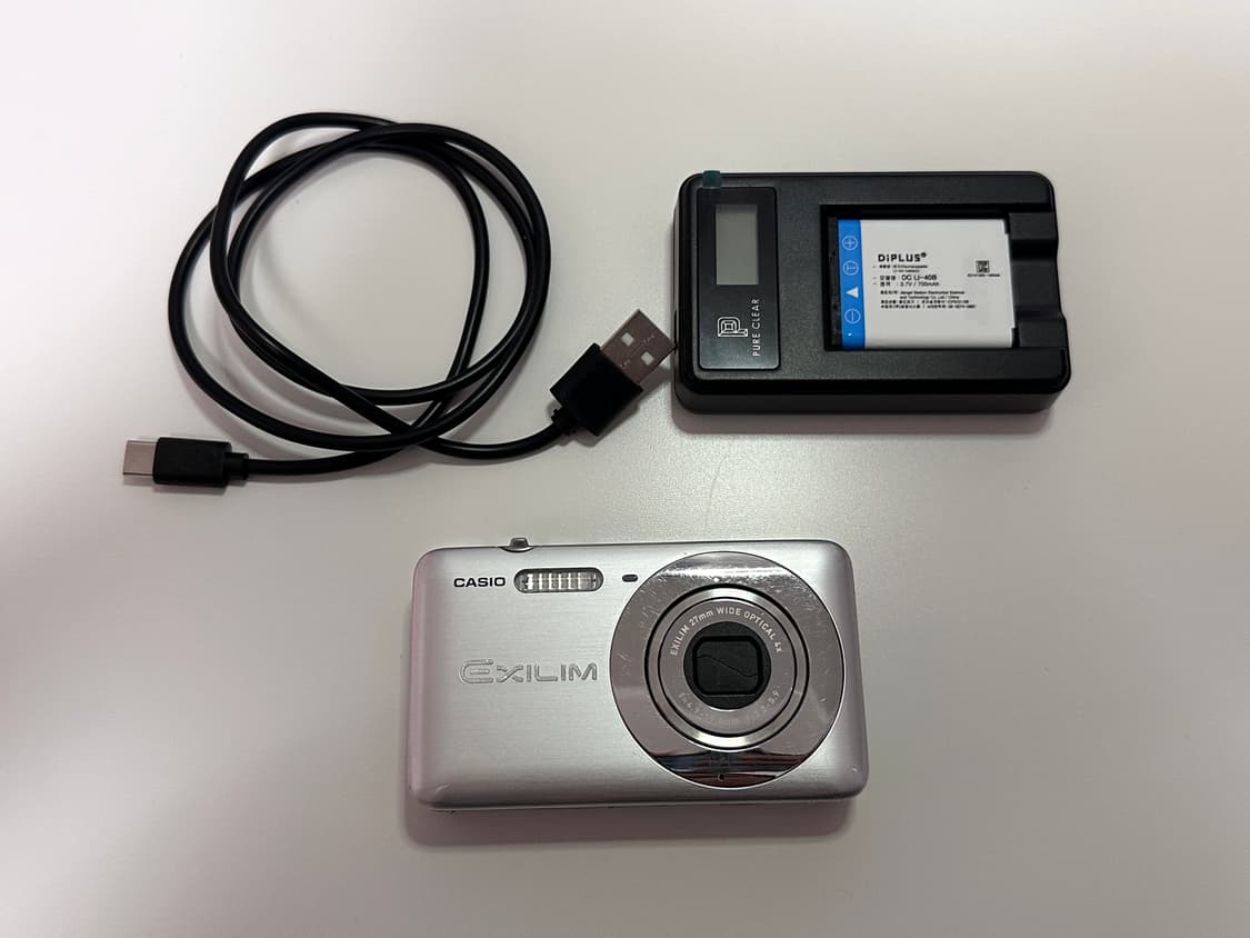 카시오 엑슬림 z800 Casio Exilim EX-Z800 실버 상품이미지1