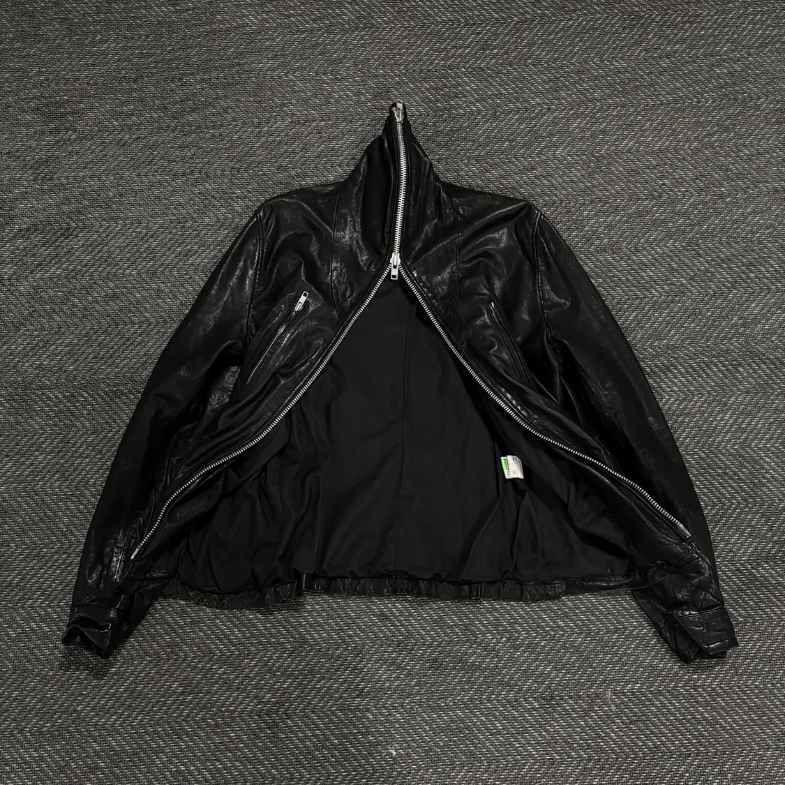 Vegetables sheepskin full zipper jacket 상품이미지4