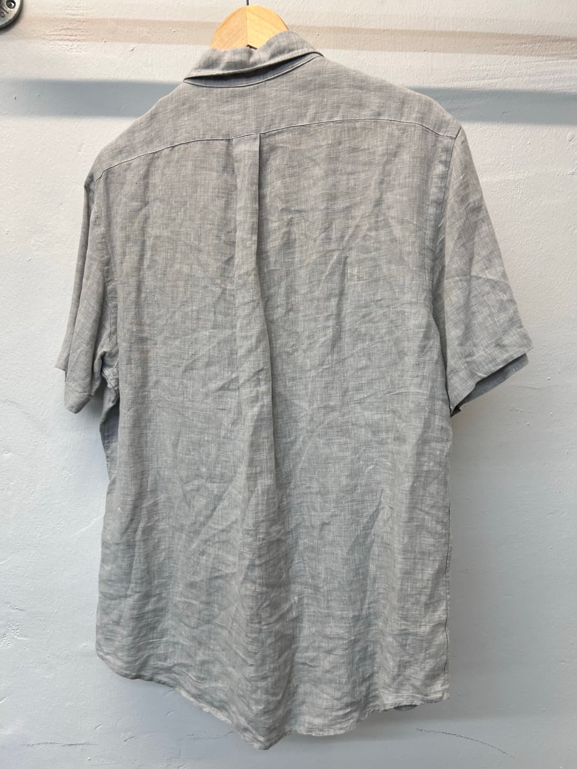 폴로 랄프로렌 클래식핏 린넨 반팔 셔츠 상품이미지3