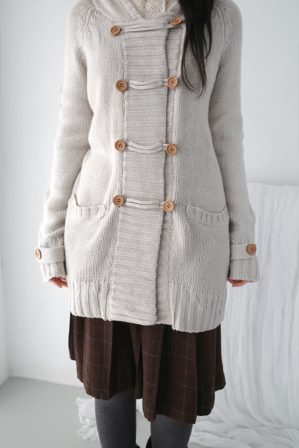 button knit cardigun 상품이미지5