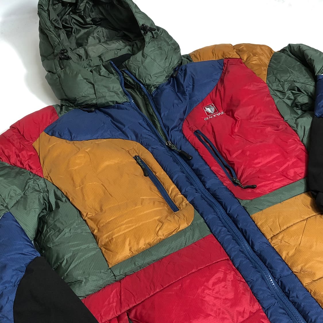 블랙야크 멀티컬러 패딩 L 상품이미지4