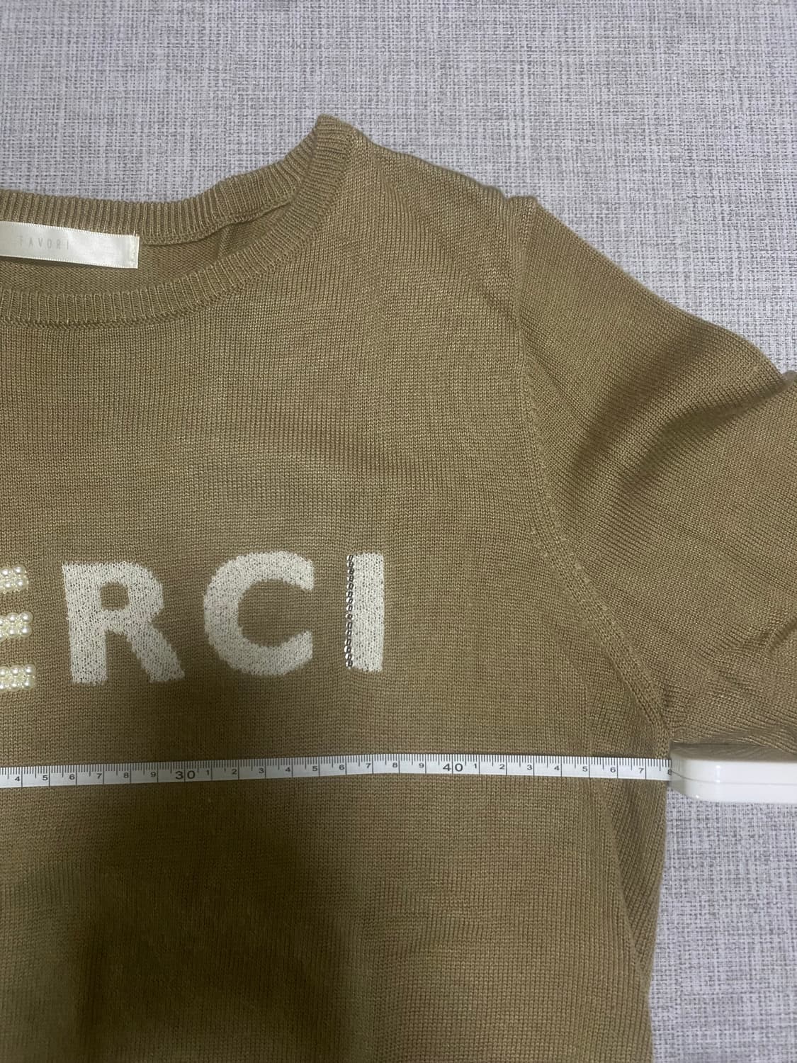 일본빈티지 Favori 하구미모리걸 달천깔페어리 바선생 니트스웨터 상품이미지3