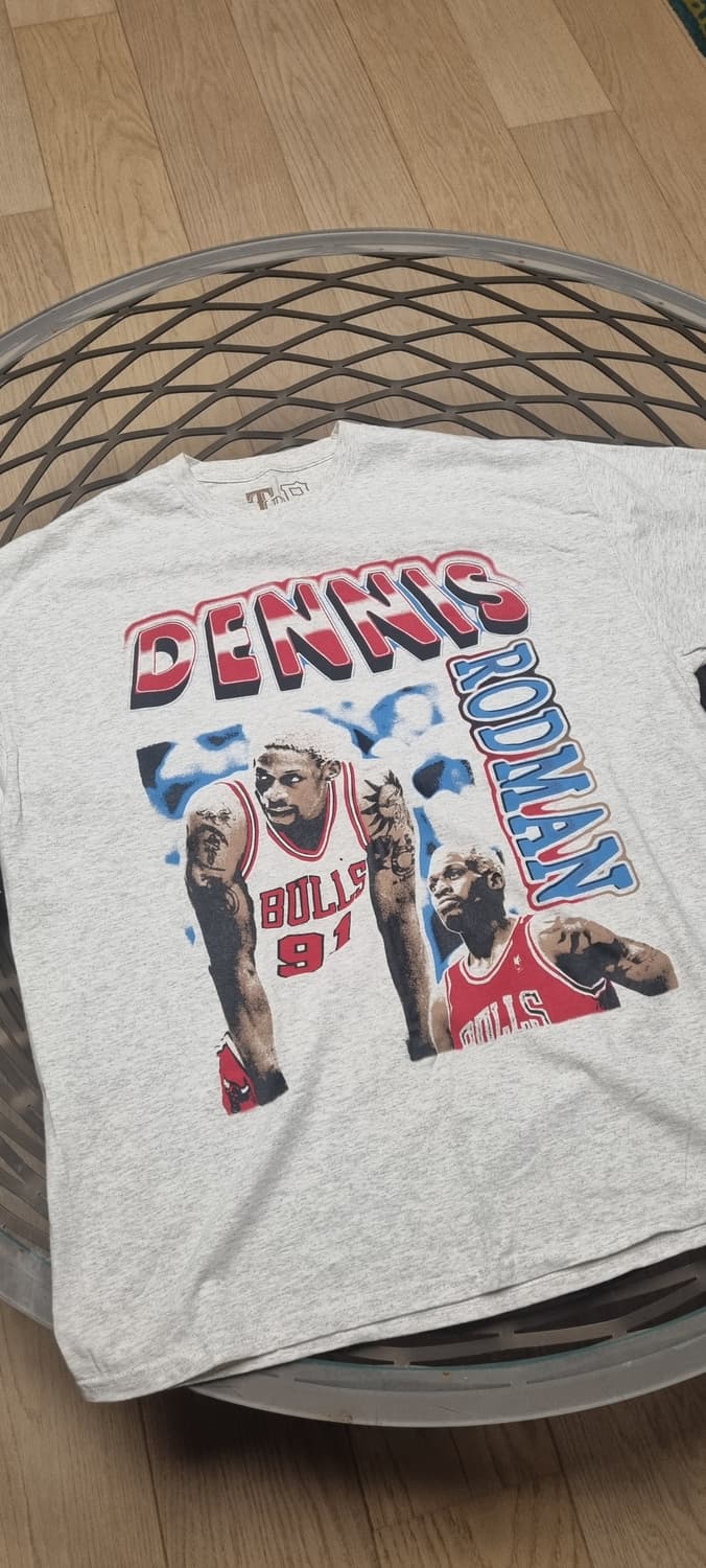  Dennis Rodman 그래픽 티셔츠 상품이미지1
