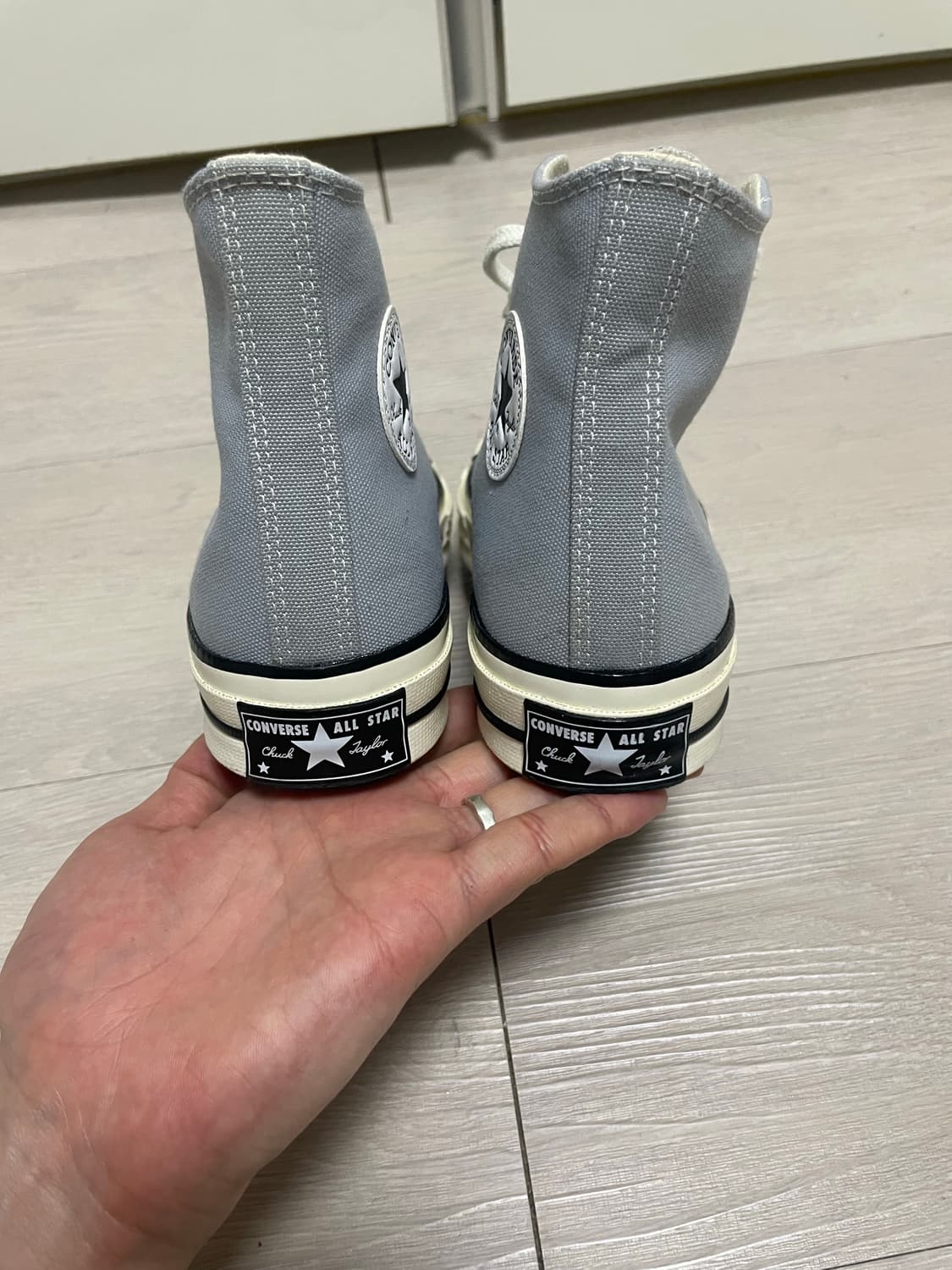 컨버스 척테일러 1970s 회색 하이 상품이미지4