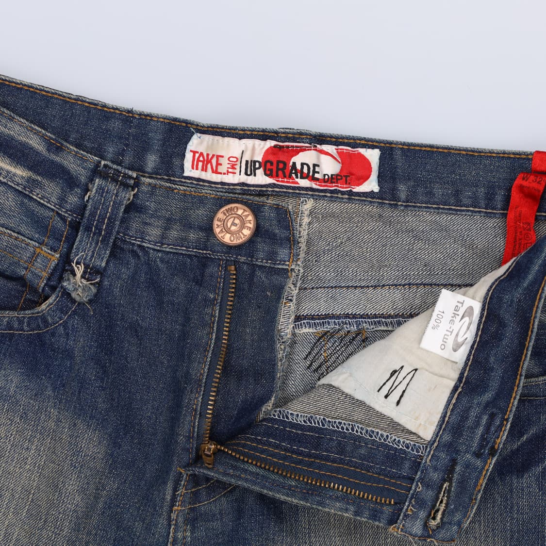 W32 테이크투 워싱 와이드 데님 0310H1 상품이미지4