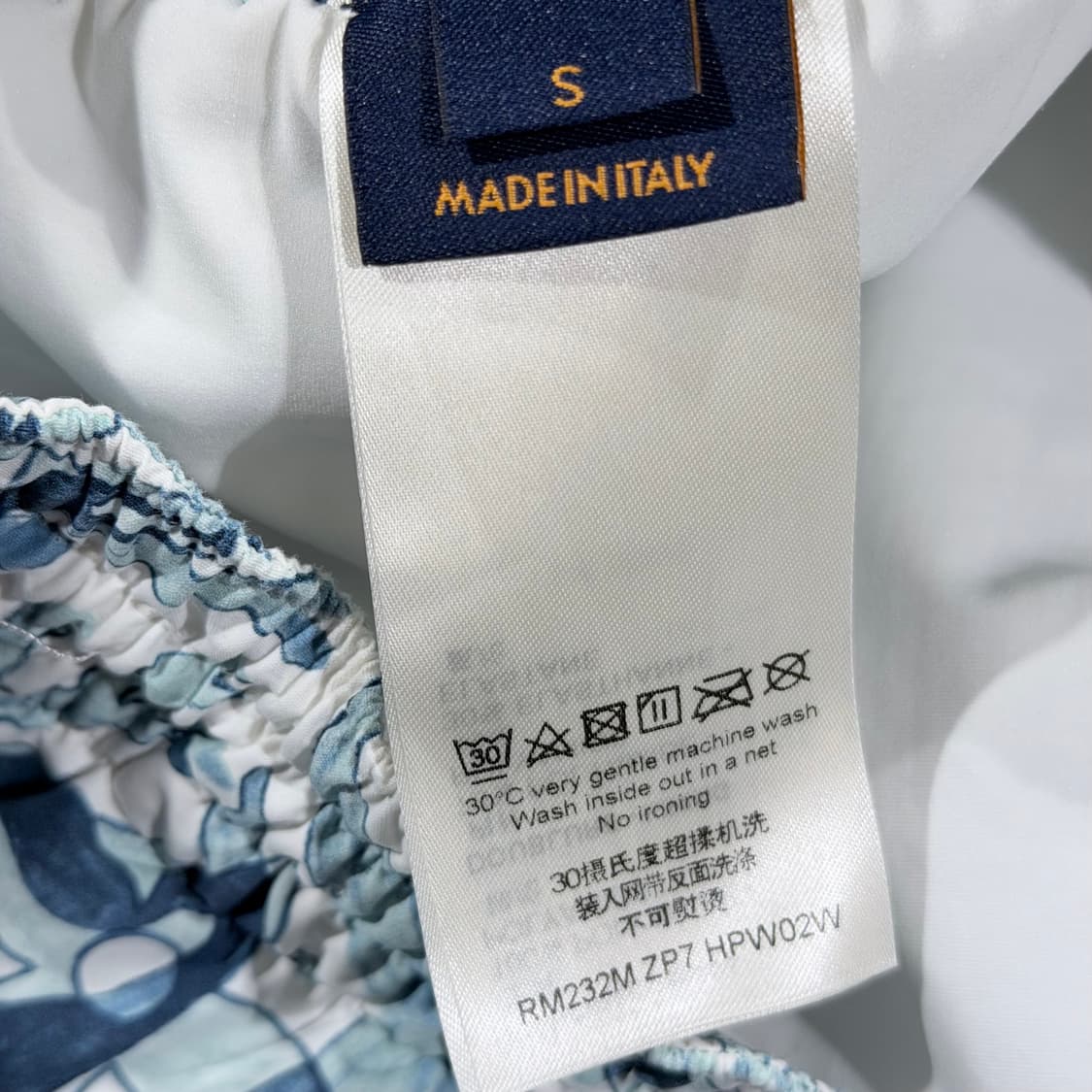 (S/S) / 루이비통 모노그램 아쿠아가든 스윔 쇼츠 블루 팬츠 상품이미지7