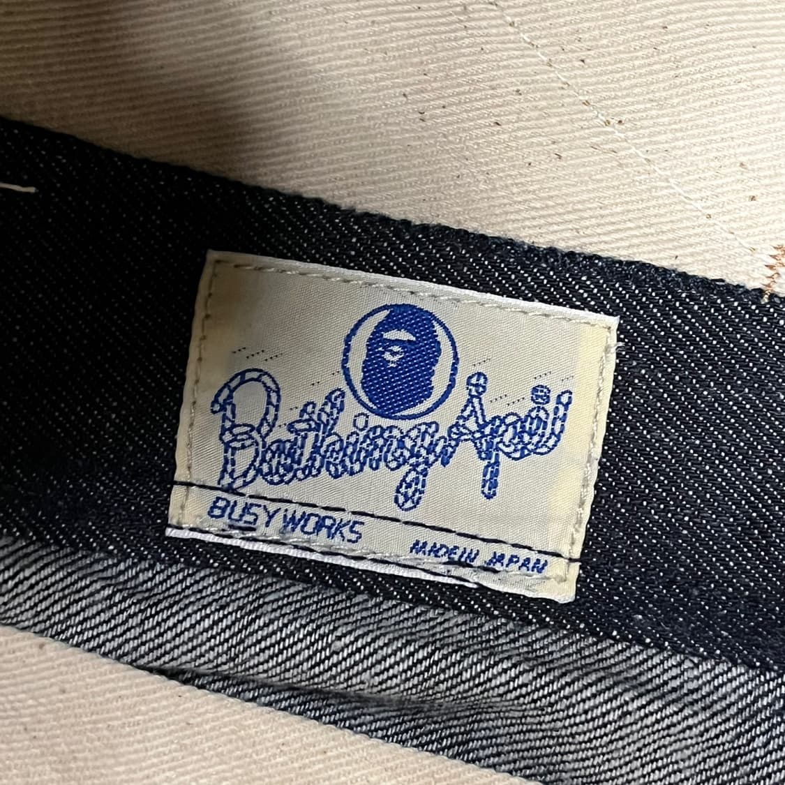 [정품/S] 베이프 데님 청바지  상품이미지6