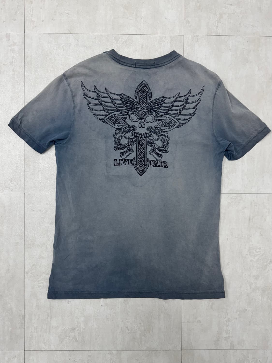 •버커루 Y2K 빈티지 자수  반팔 티셔츠 상품이미지1