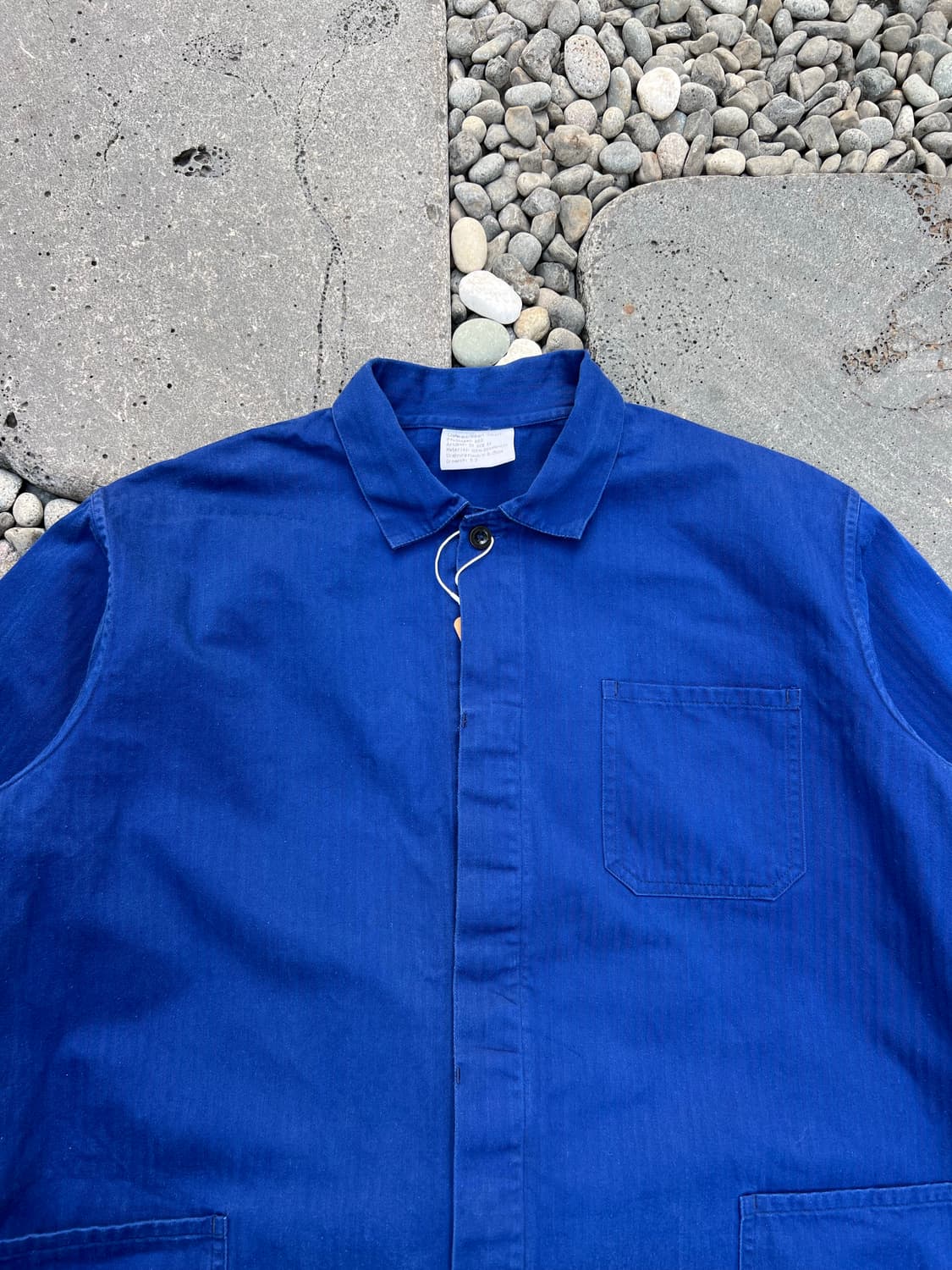 OLD VINTAGE  HBT FRENCH 헤링본트윌코튼 프렌치워크자켓 상품이미지3