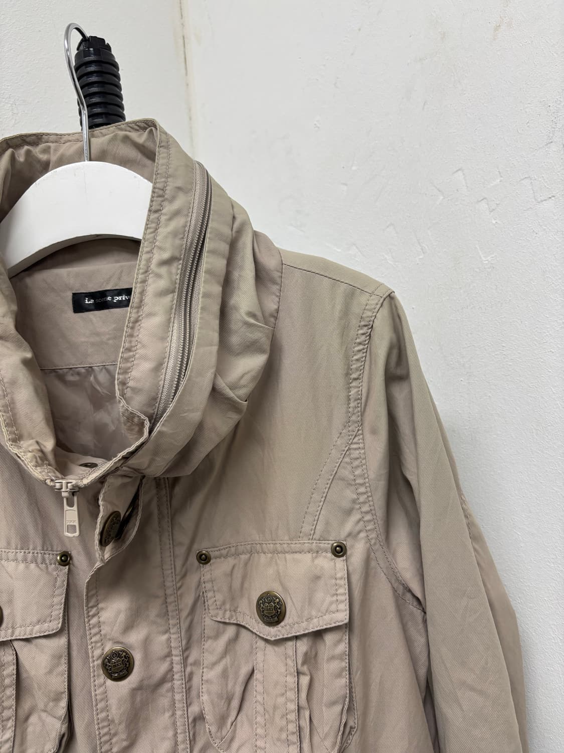 Y2K Bono-Hood Strap Detail Multi Pocket  상품이미지8