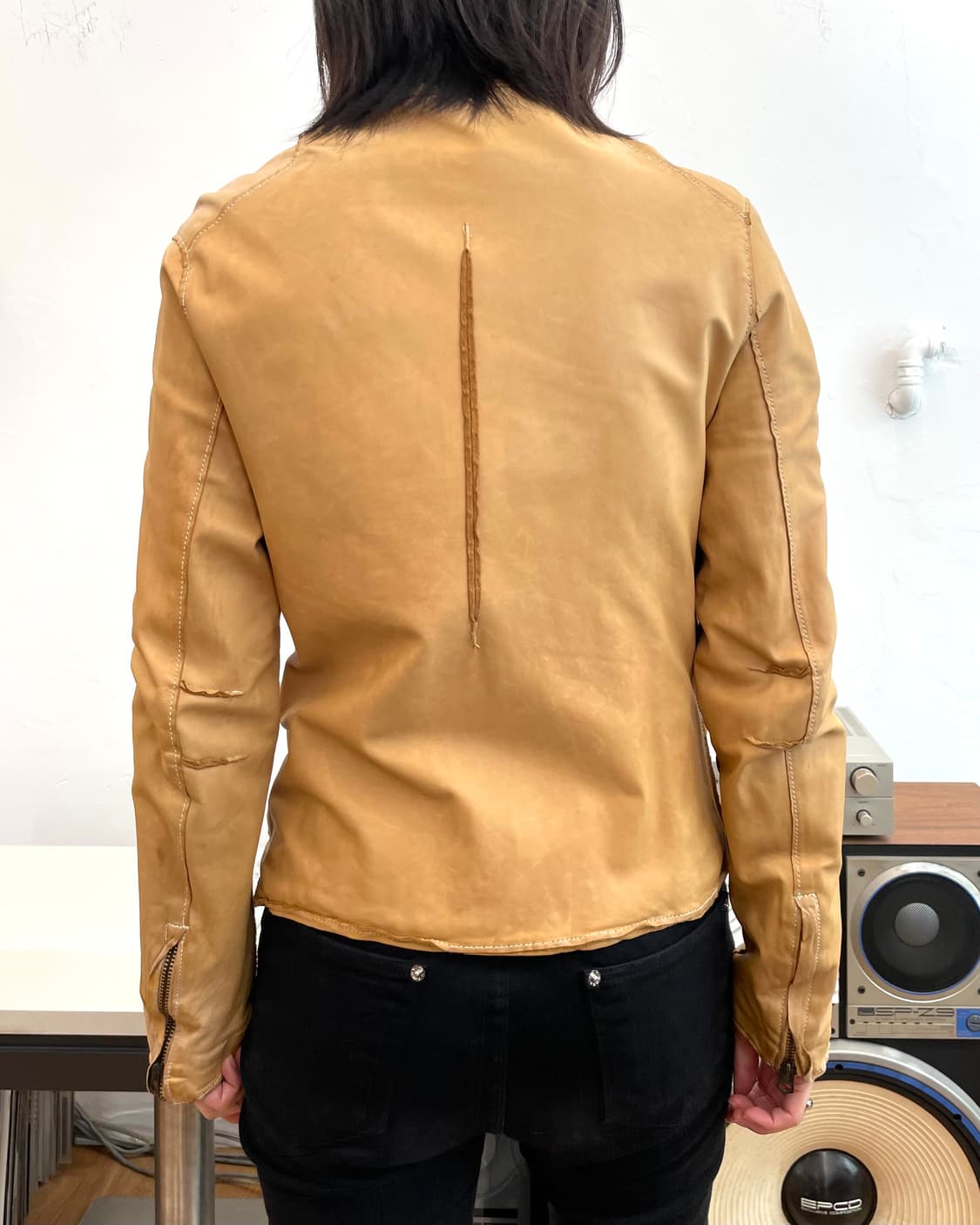 [S] sisii 레더 자켓 상품이미지5