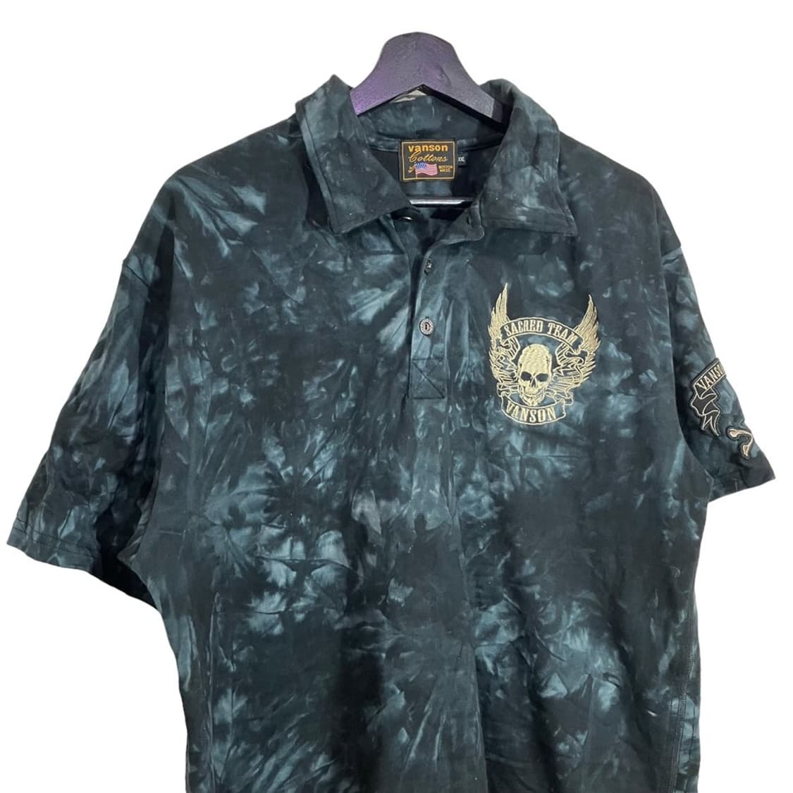 밴슨 타이다이 카라 반팔티 상품이미지4