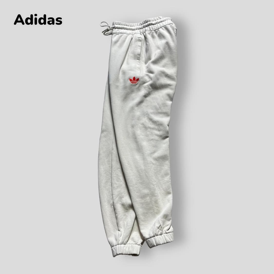 아디다스 파이어버드 크림 스웻 조거팬츠 상품이미지1