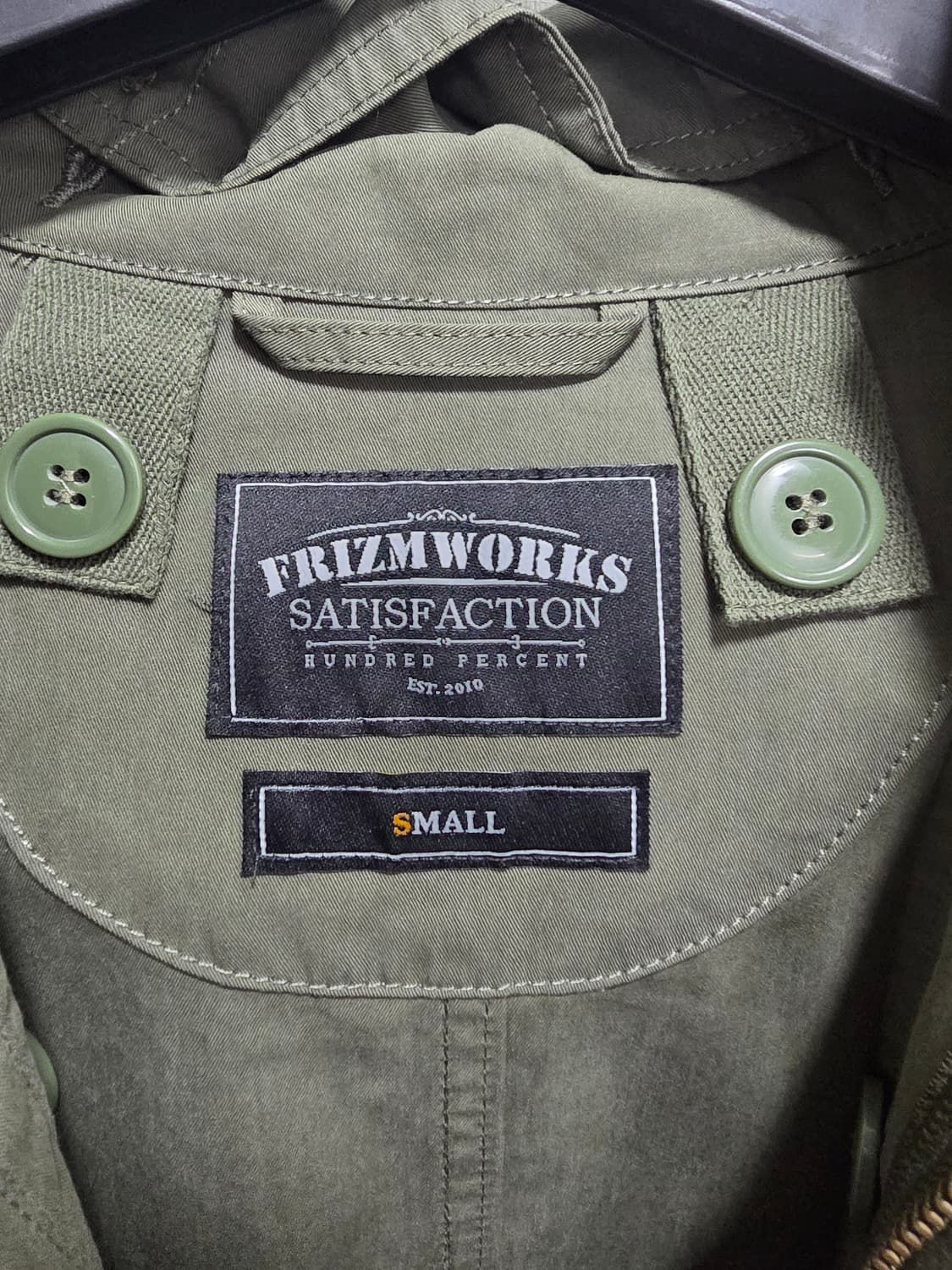 프리즘웍스 M65 피쉬테일 파카 야상 S 상품이미지2