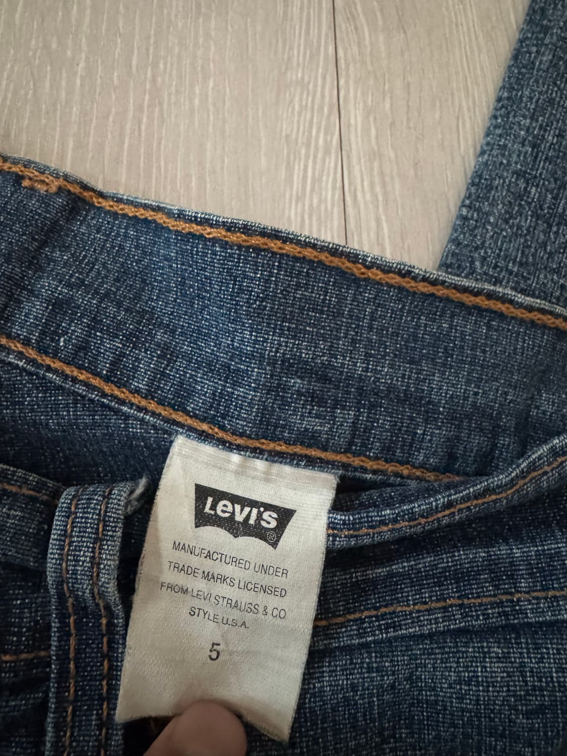 90s 리바이스 518 부츠컷 데님 청바지 상품이미지5