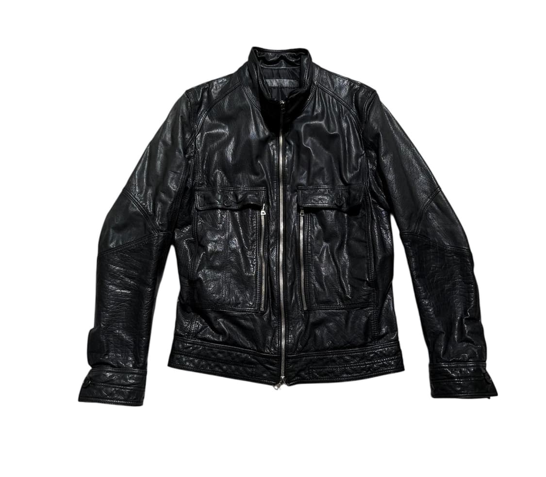 쉽 스킨 레더 자켓 상품이미지1