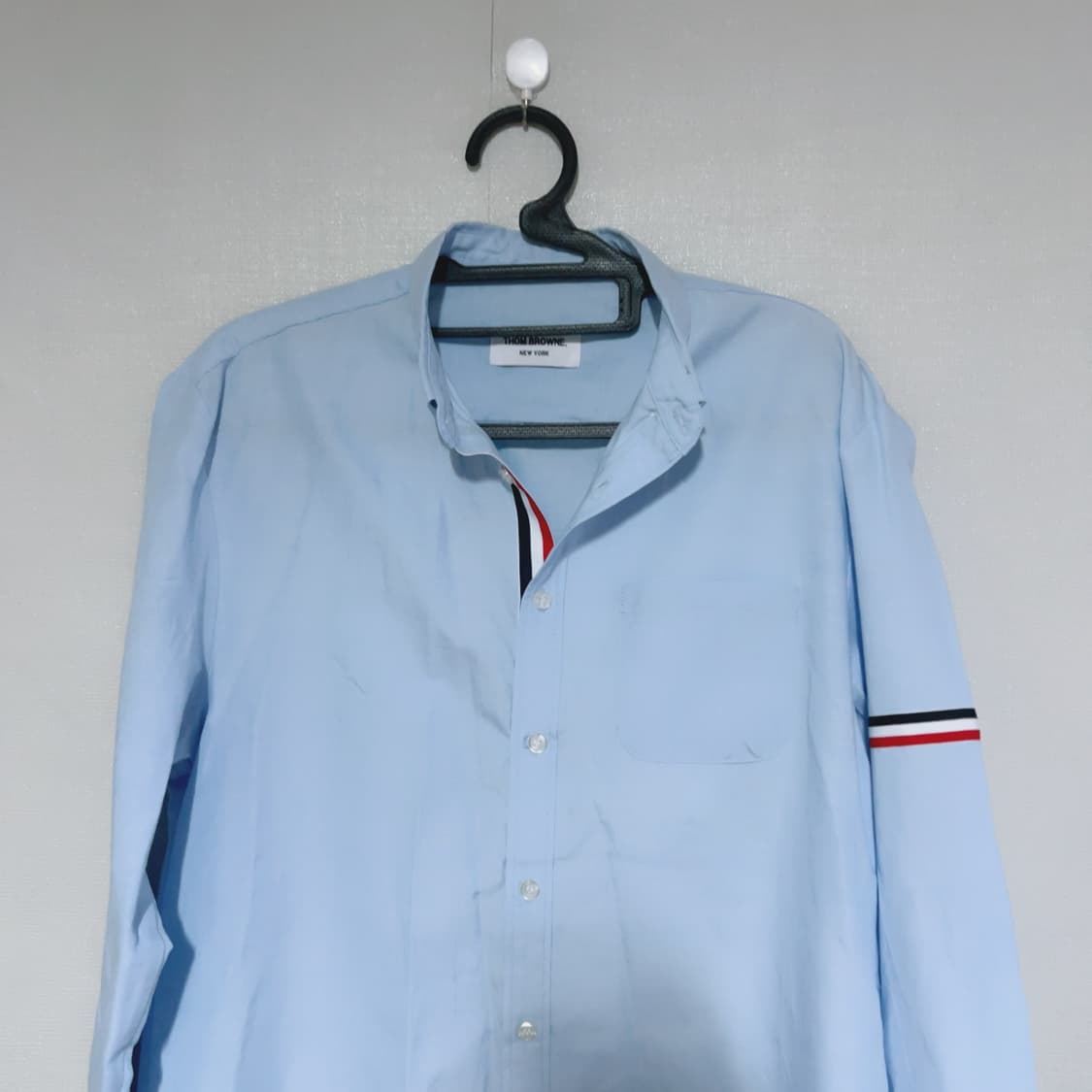 톰브라운 블루 봄 공용 셔츠 상품이미지2