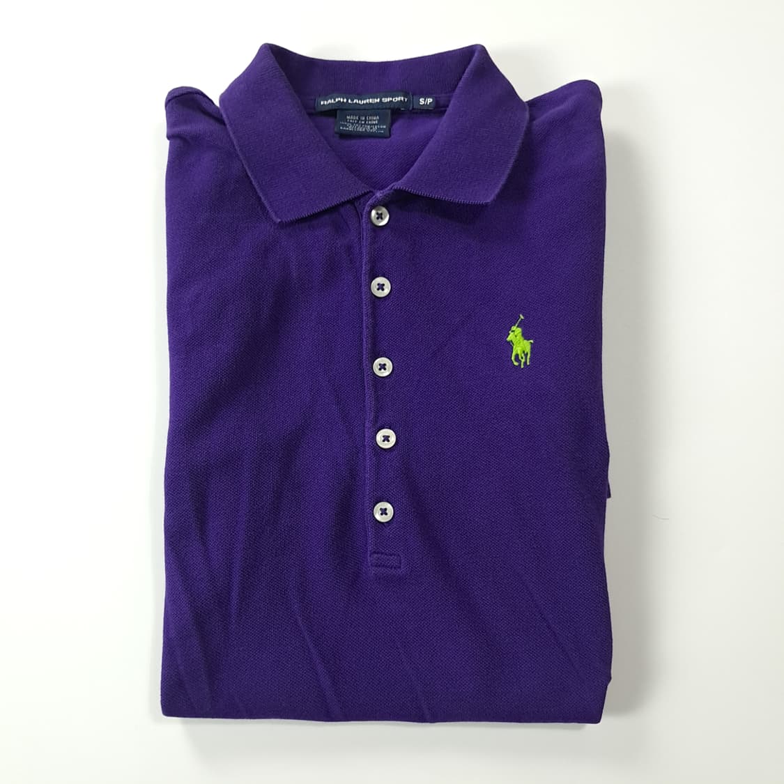 CK215 S 폴로 00s 퍼플 카라 반팔 원피스 상품이미지8