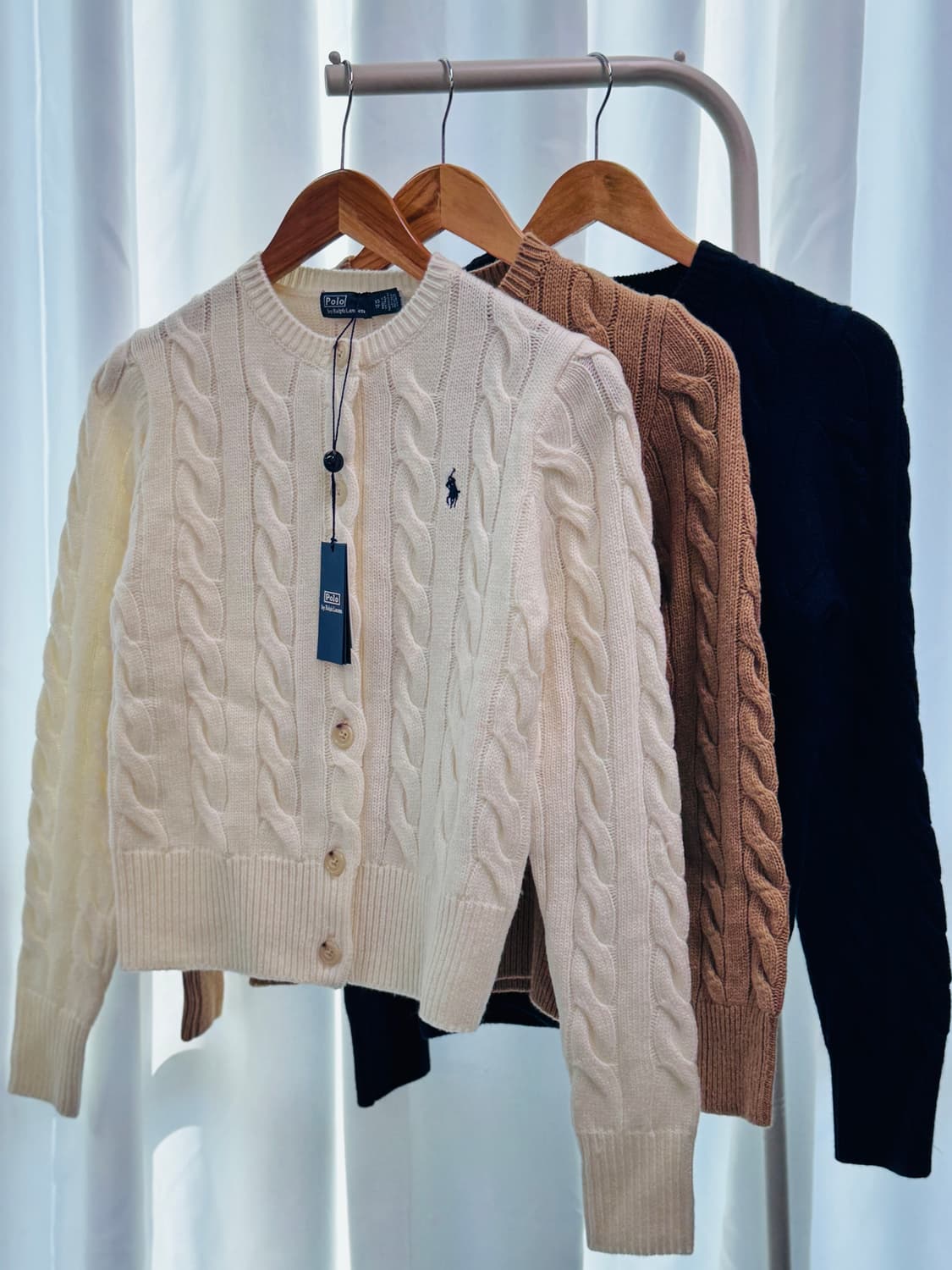 새상품 [폴로 울캐시 가디건] 상품이미지2