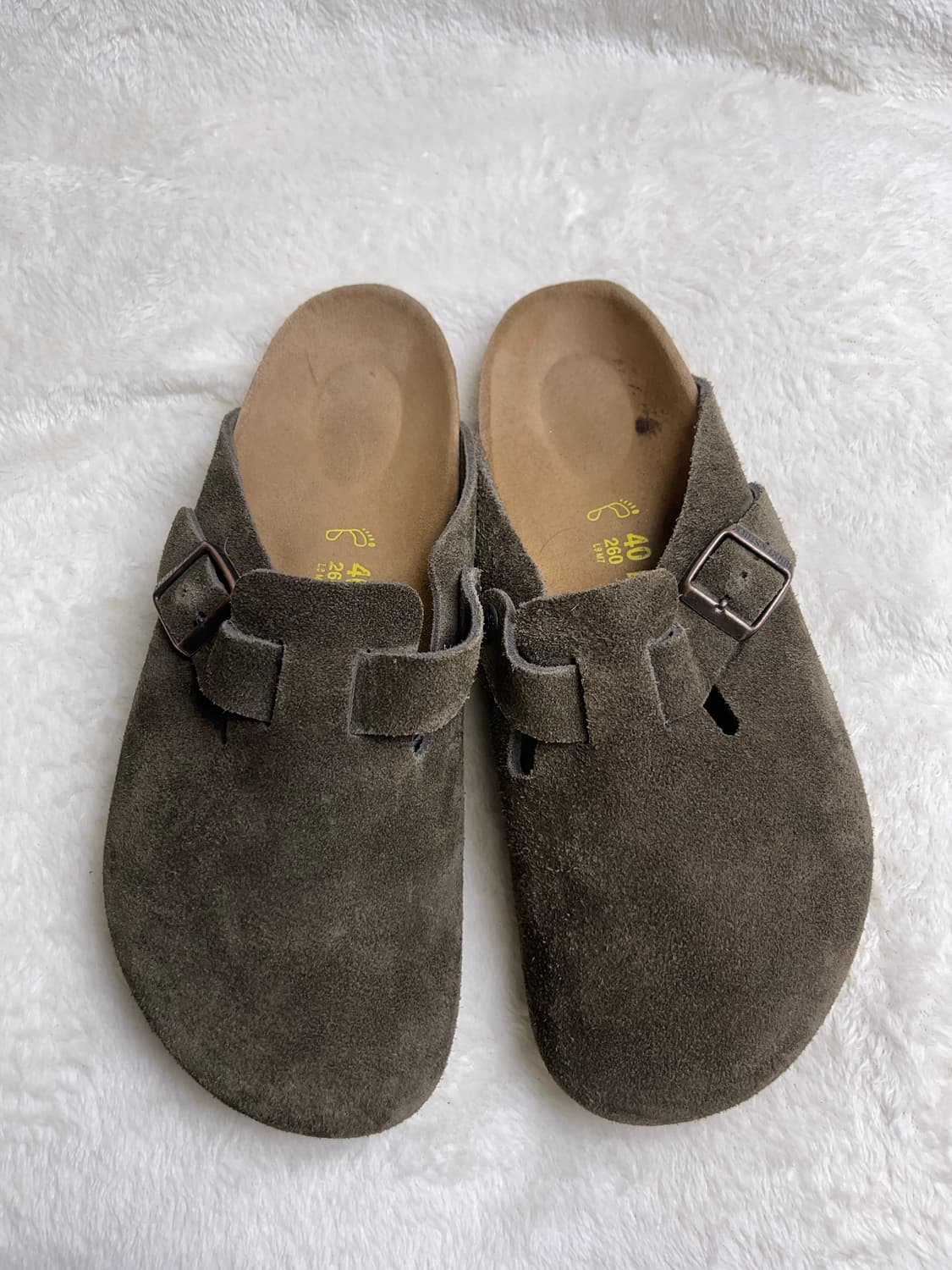 [40] 버켄스탁 보스턴 스웨이드  || 260 상품이미지1