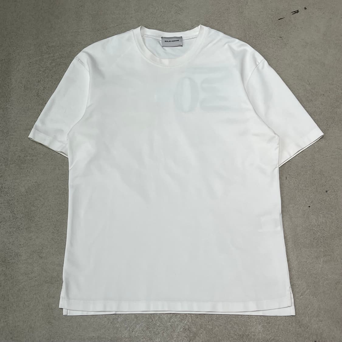 솔리드옴므 백프린팅 반팔티 s10491 상품이미지1