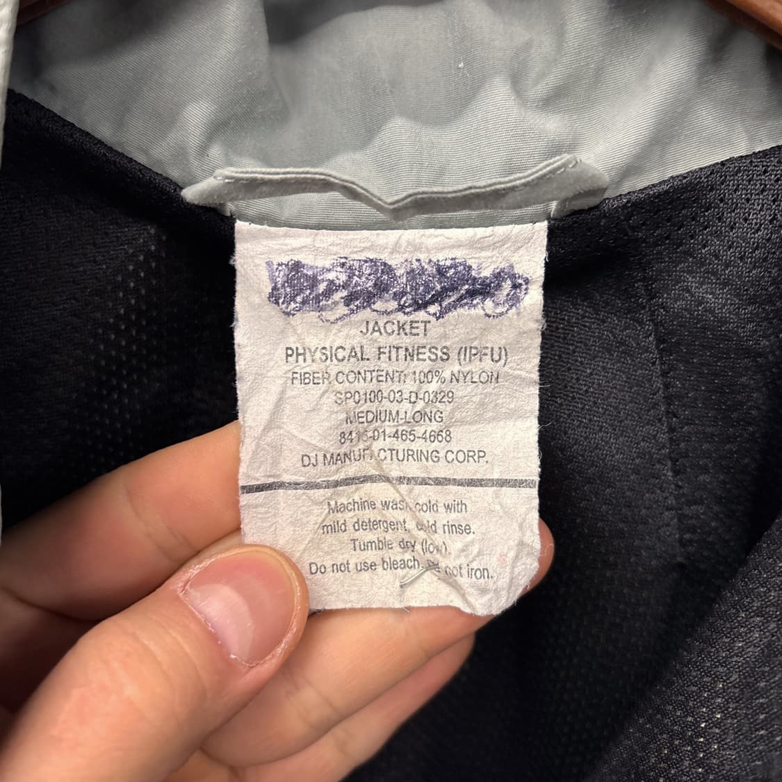 M/L 90s IPFU 1세대 US ARMY 브이스카치 바람막이 N820 상품이미지6