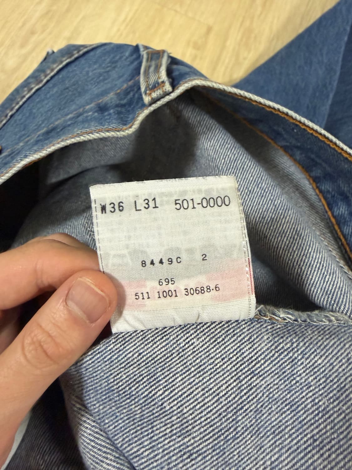 90s levis 리바이스 501 made in usa 상품이미지4