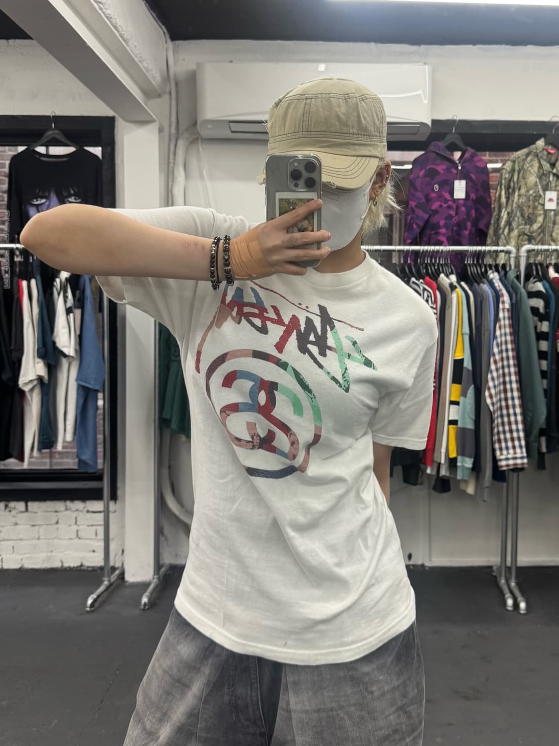 스투시 더블링크 티셔츠 상품이미지3