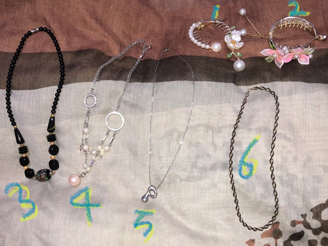 나눔) 상점 제품 2개 이상 구매시 1개 증정 빈티지 목걸이 상품이미지1