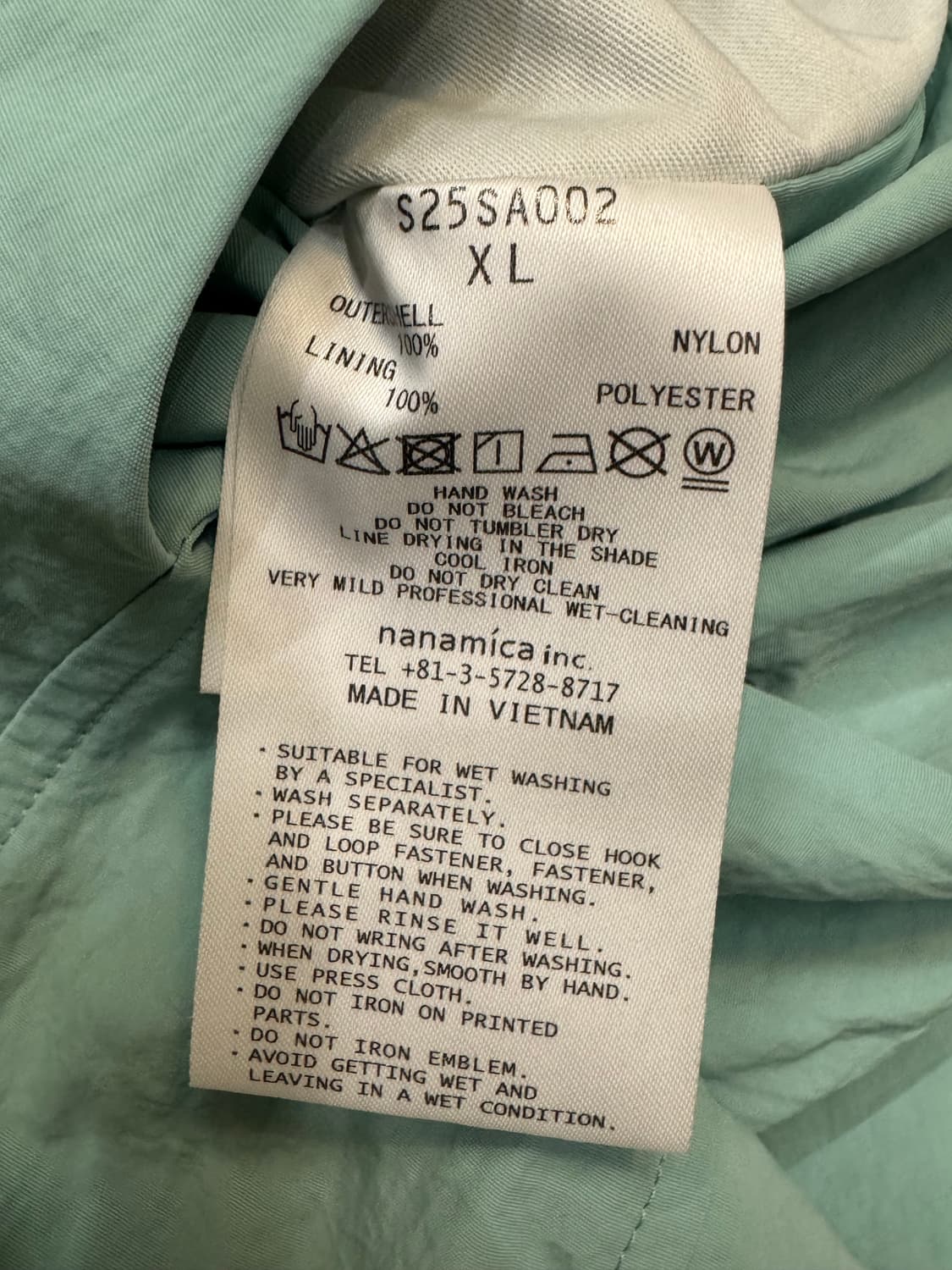 [XL] 나나미카 리버시블 후드 자켓 코랄 그린 상품이미지8