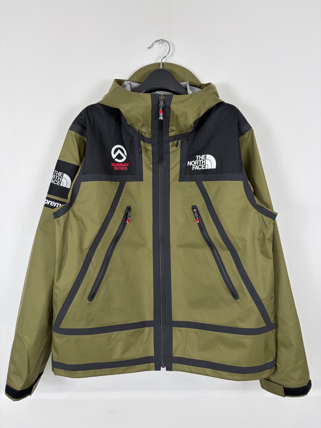 a181) 슈프림x노스페이스 21ss 서밋 시리즈 테이프 심 바람막이 상품이미지2