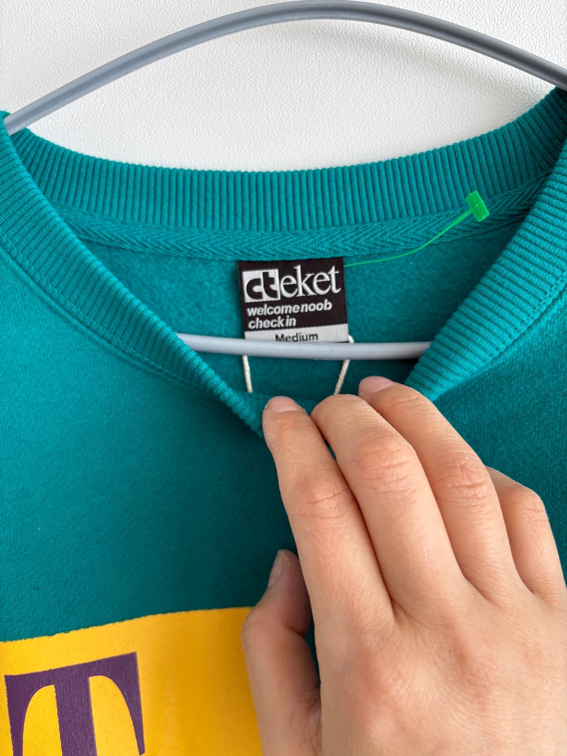 (새상품)Teket 테켓 Tin & Can 기모맨투맨 상품이미지4