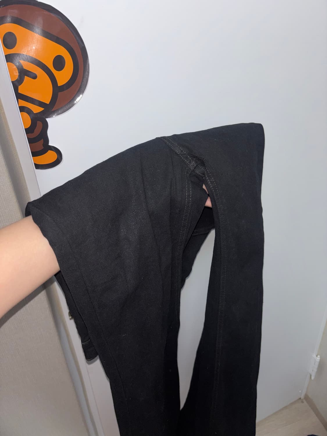 블랙 플레어 코팅진 상품이미지5