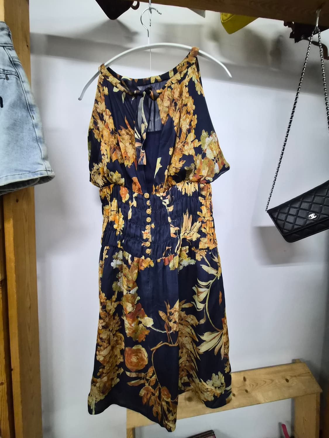 샤넬 드레시 실크 원피스 상품이미지5