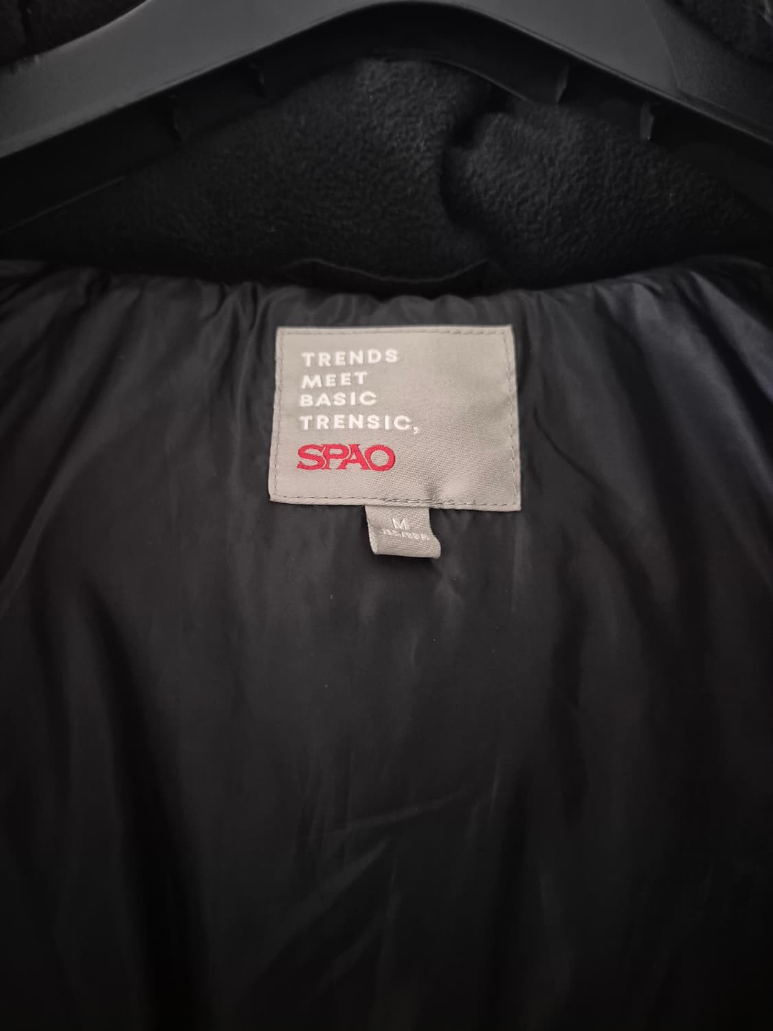 [55~66]스파오 여자 오리털롱패딩 오버핏 상품이미지4