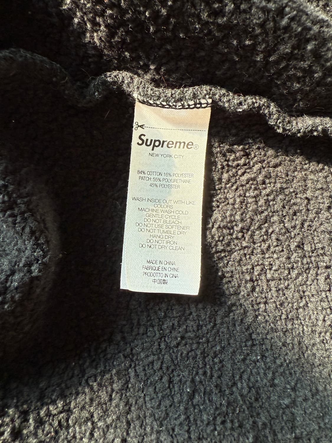 22SS 슈프림 데몬 후드집업 블랙 상품이미지10