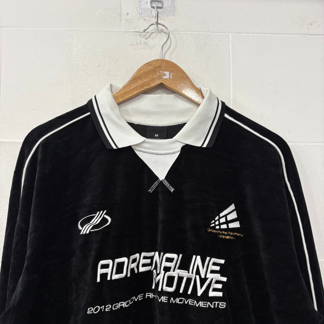 그루브라임 레이싱 벨벳 맨투맨 상품이미지2