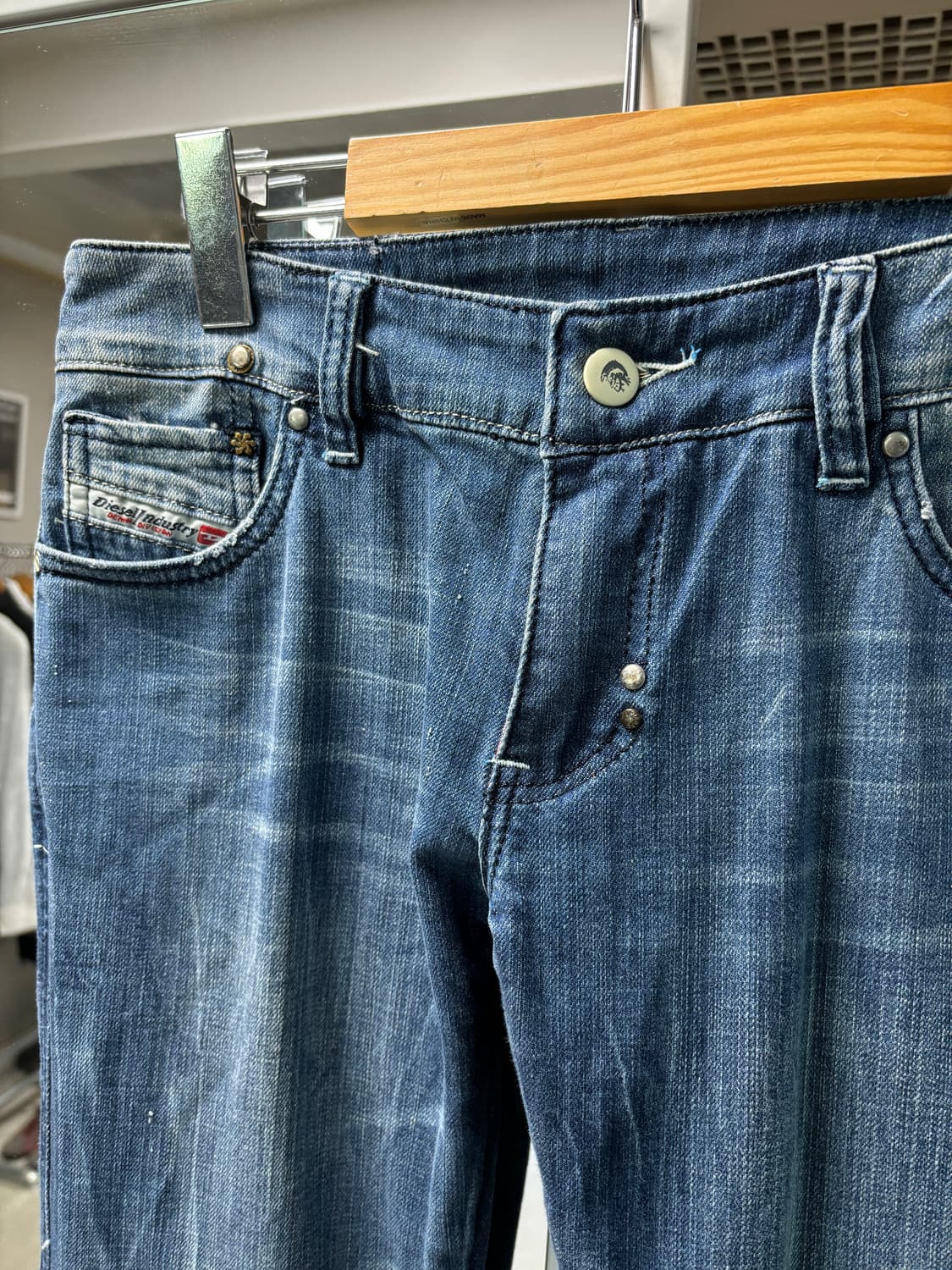 디젤 lhela 데님팬츠 상품이미지4