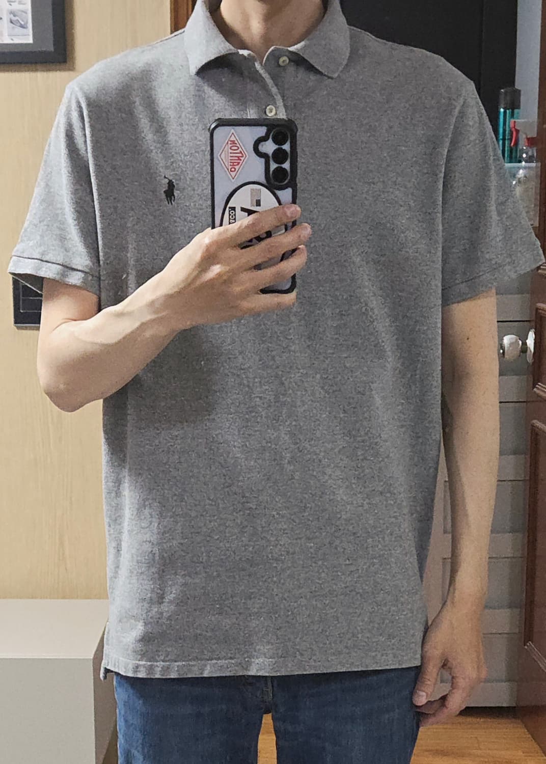 (착샷) 폴로 랄프로렌 반팔 카라 티셔츠 PK 상품이미지9