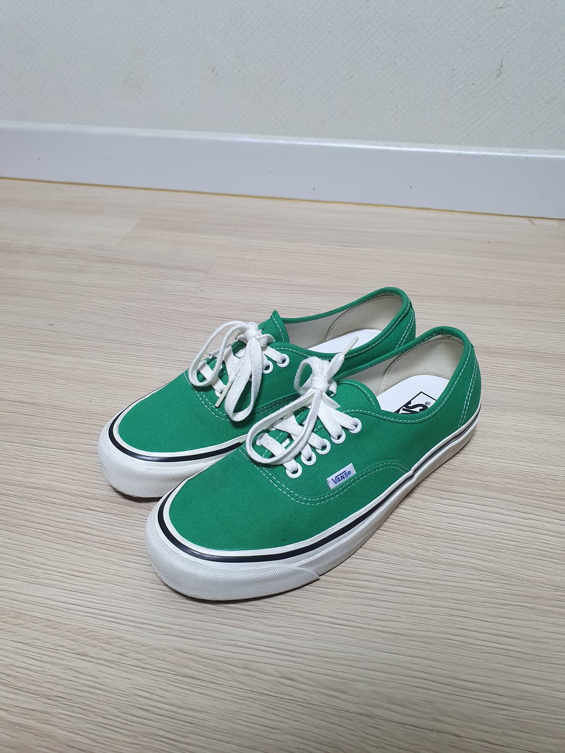 반스 어센틱 그린 스니커즈 260 상품이미지4
