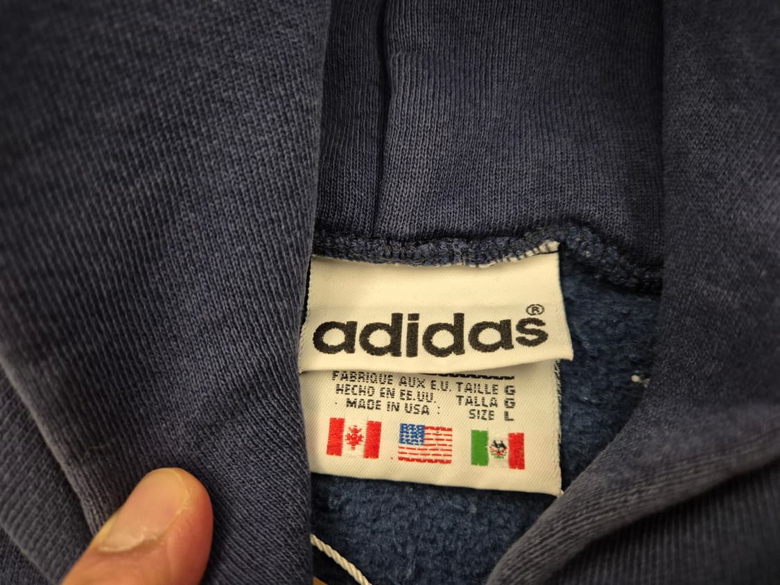90s 아디다스 트레포일 후드 스웻 상품이미지4