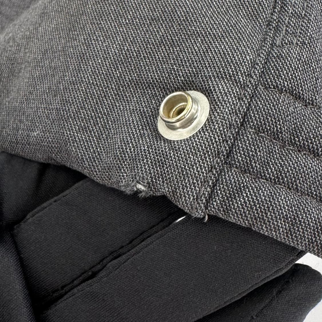 [6사이즈] 몽클레어 감마블루 후드 롱 패딩 점퍼 그레이 상품이미지7