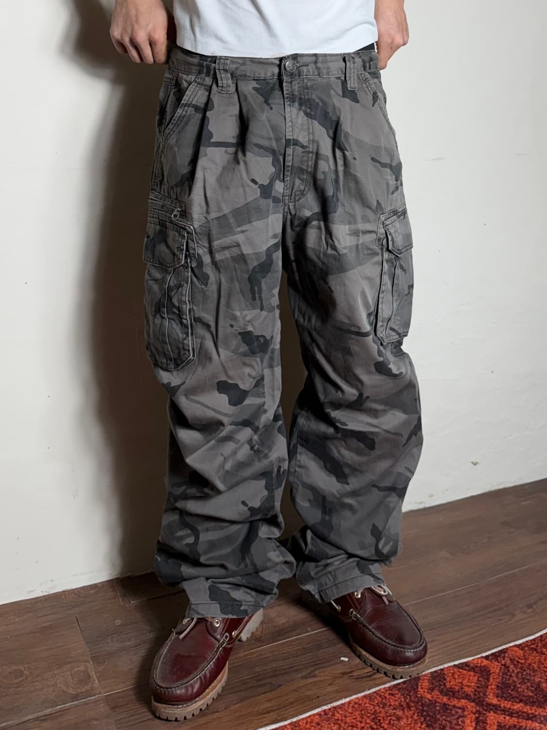 빈티지 카모 카고팬츠 상품이미지3