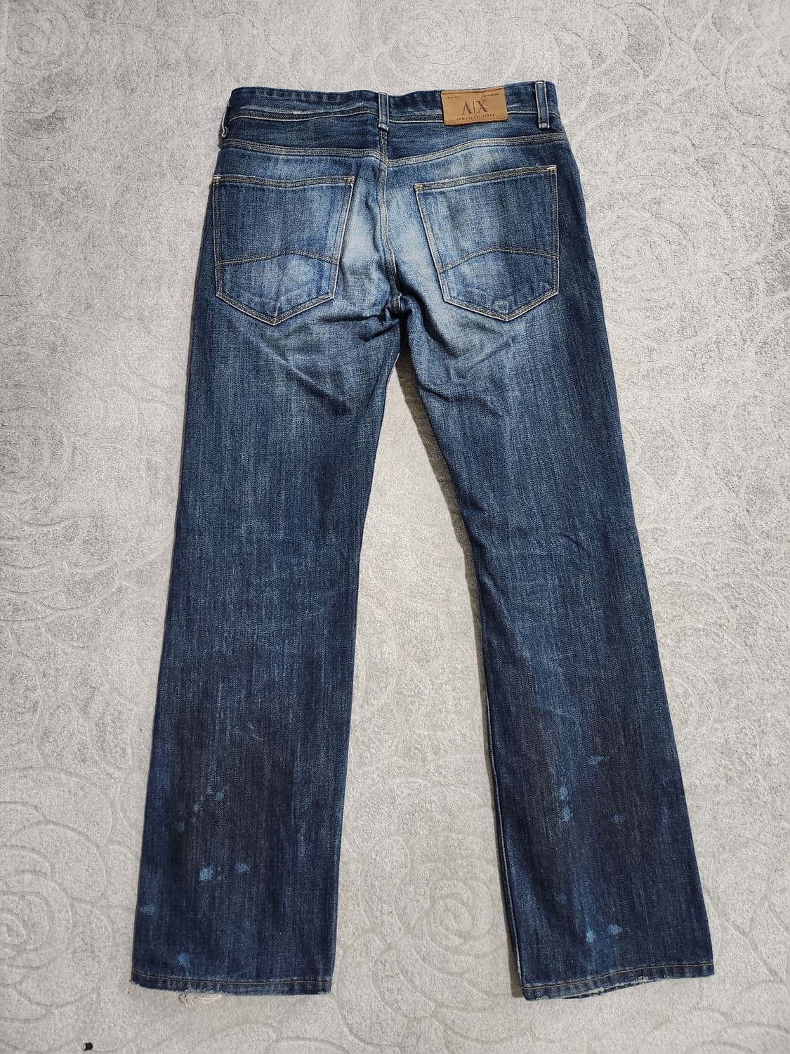 아르마니 익스체인지 빈티지 블루 워싱 팬츠 - 31 상품이미지6