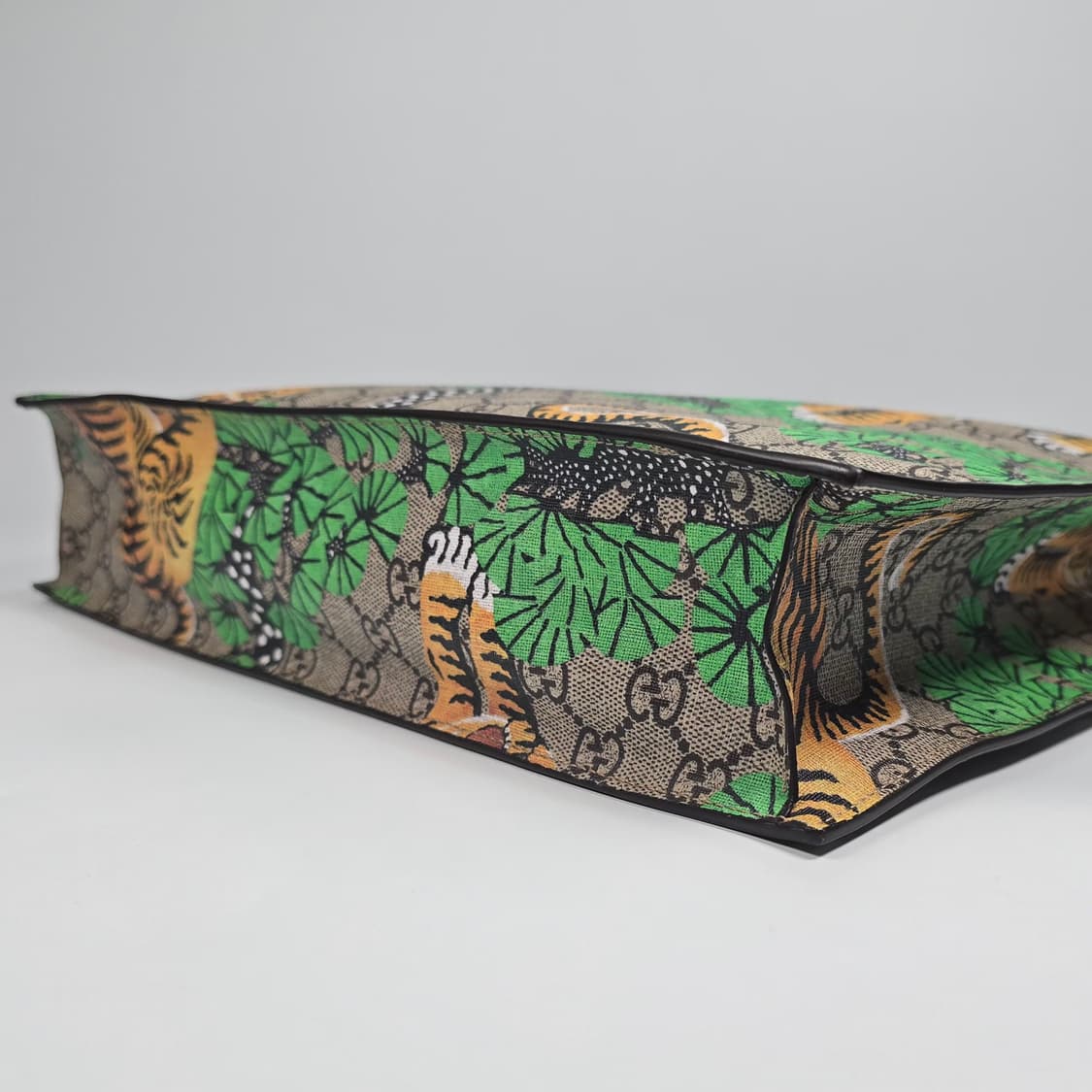 구찌 뱅갈 타이거 프린트 GG 수프림 캔버스 토트백 상품이미지6