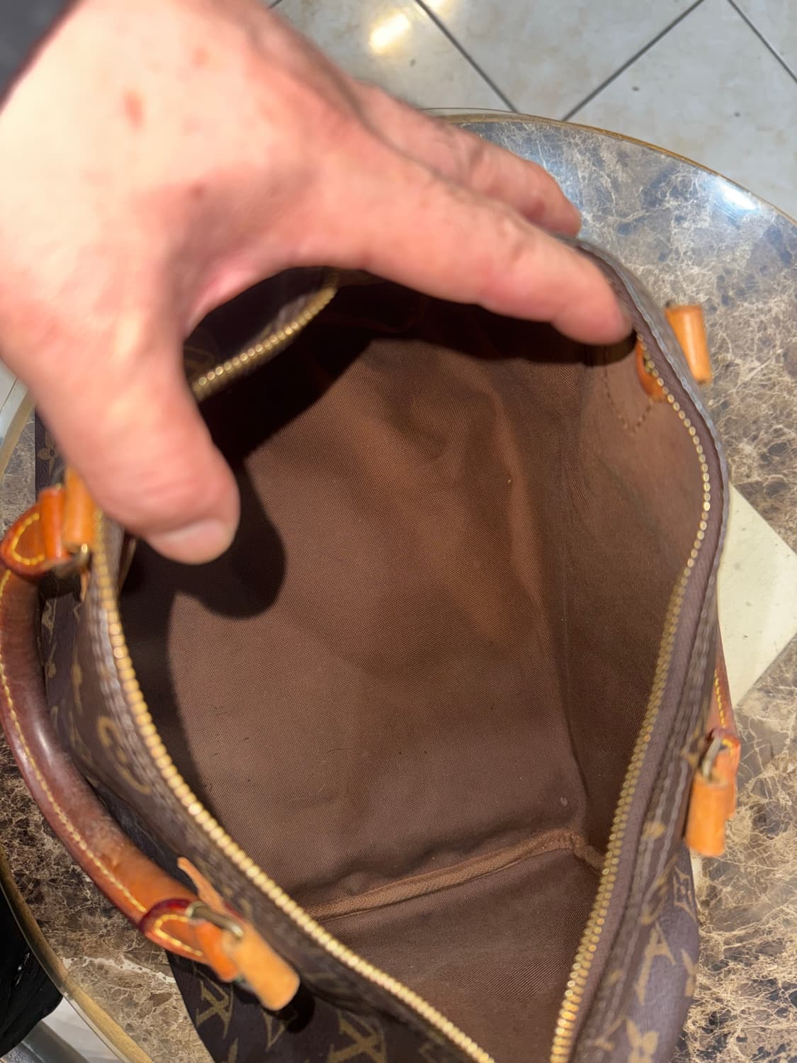 정품 루이비통 스피디30 팝니다 상품이미지6